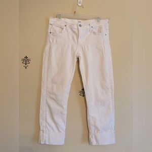 Citizens of Humanity Dani  cropped jeans women’s size 30 white